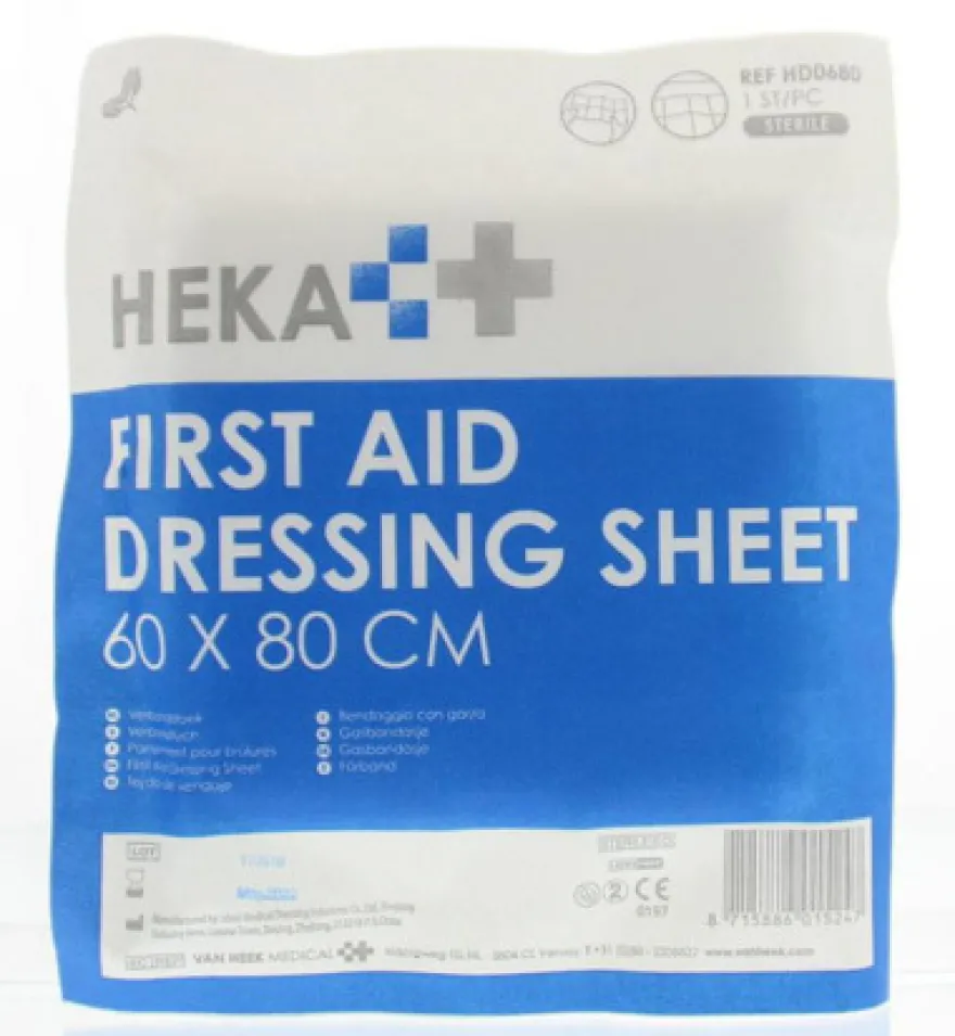 Heka Verbanddoek 60 x 80 cm (1 stuk)