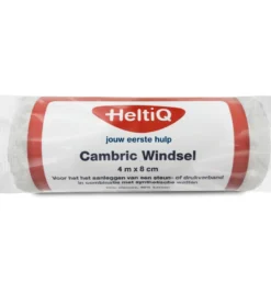 HeltiQ Cambric windsel 4m x 8 cm (1 stuk)