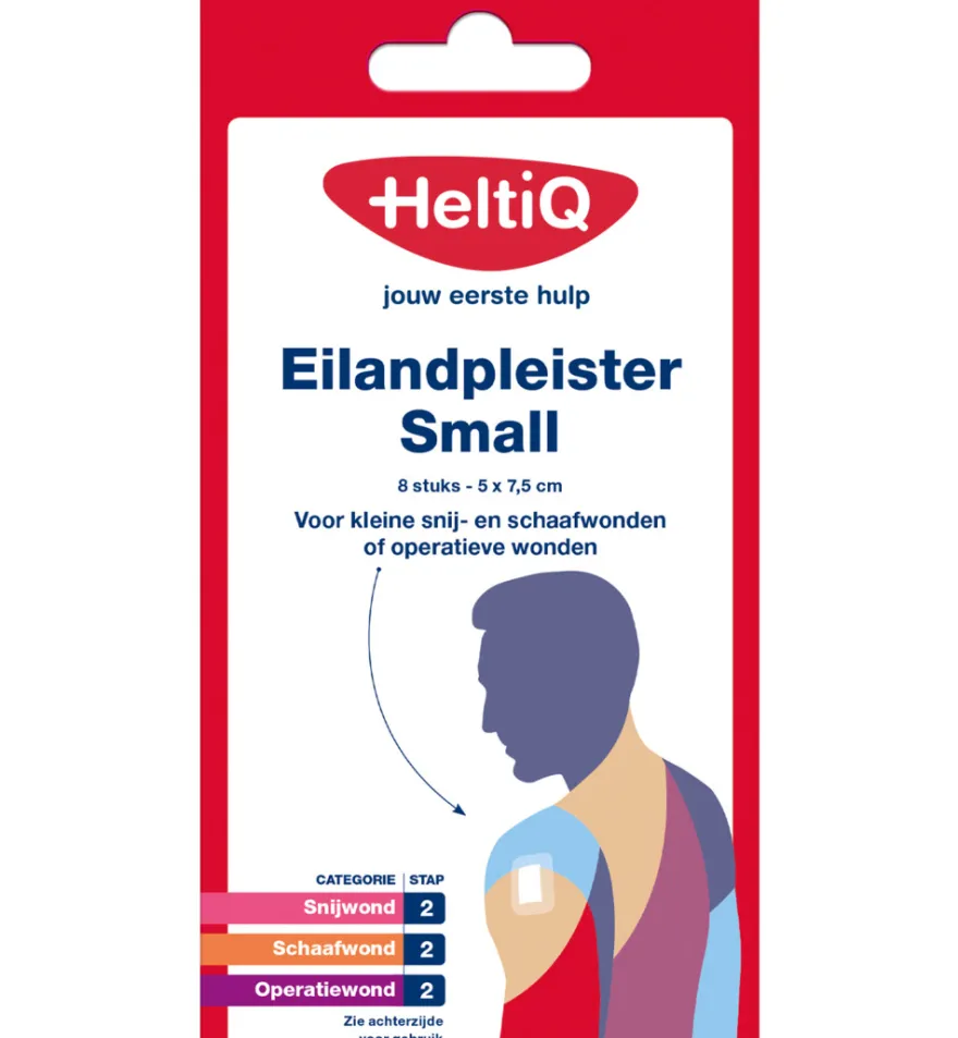 HeltiQ Eilandpleisters small (8 stuks)