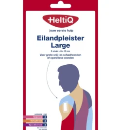 HeltiQ Eilandpleisters 8 x 15 cm (5 stuks)