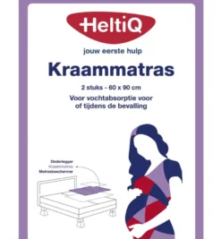 Heltiq Kraammatras 60 X 90 Cm Zak (2 stuks)