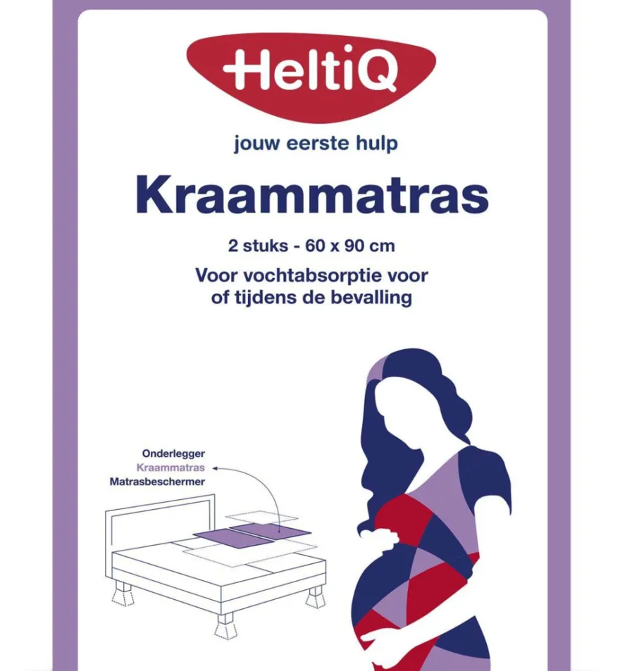 Heltiq Kraammatras 60 X 90 Cm Zak (2 stuks)