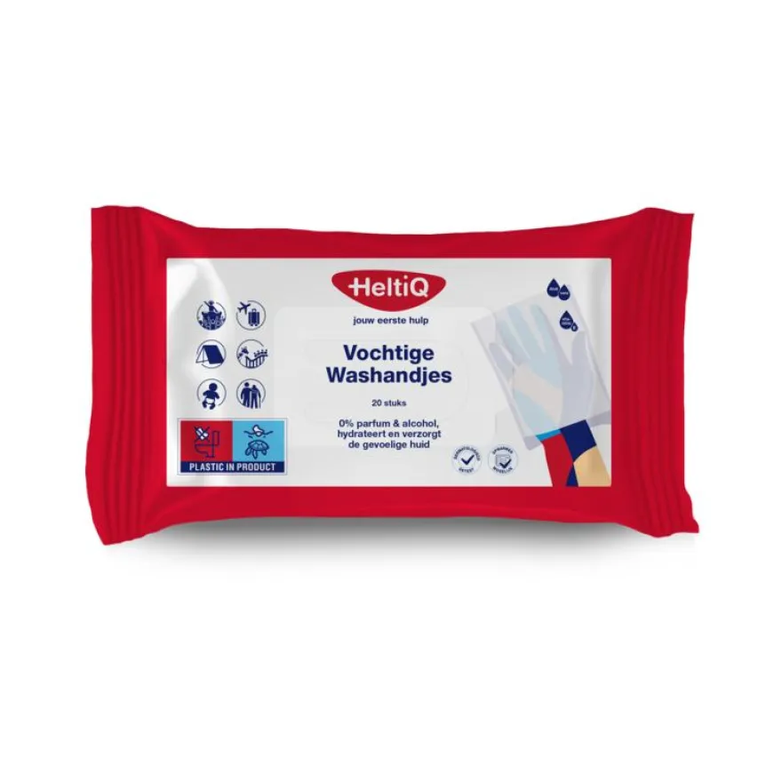Heltiq Vochtige Washandjes (20 stuks)