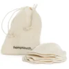 Hemptouch Reusable Cotton Pads + Laudry Bag (5 stuks)
