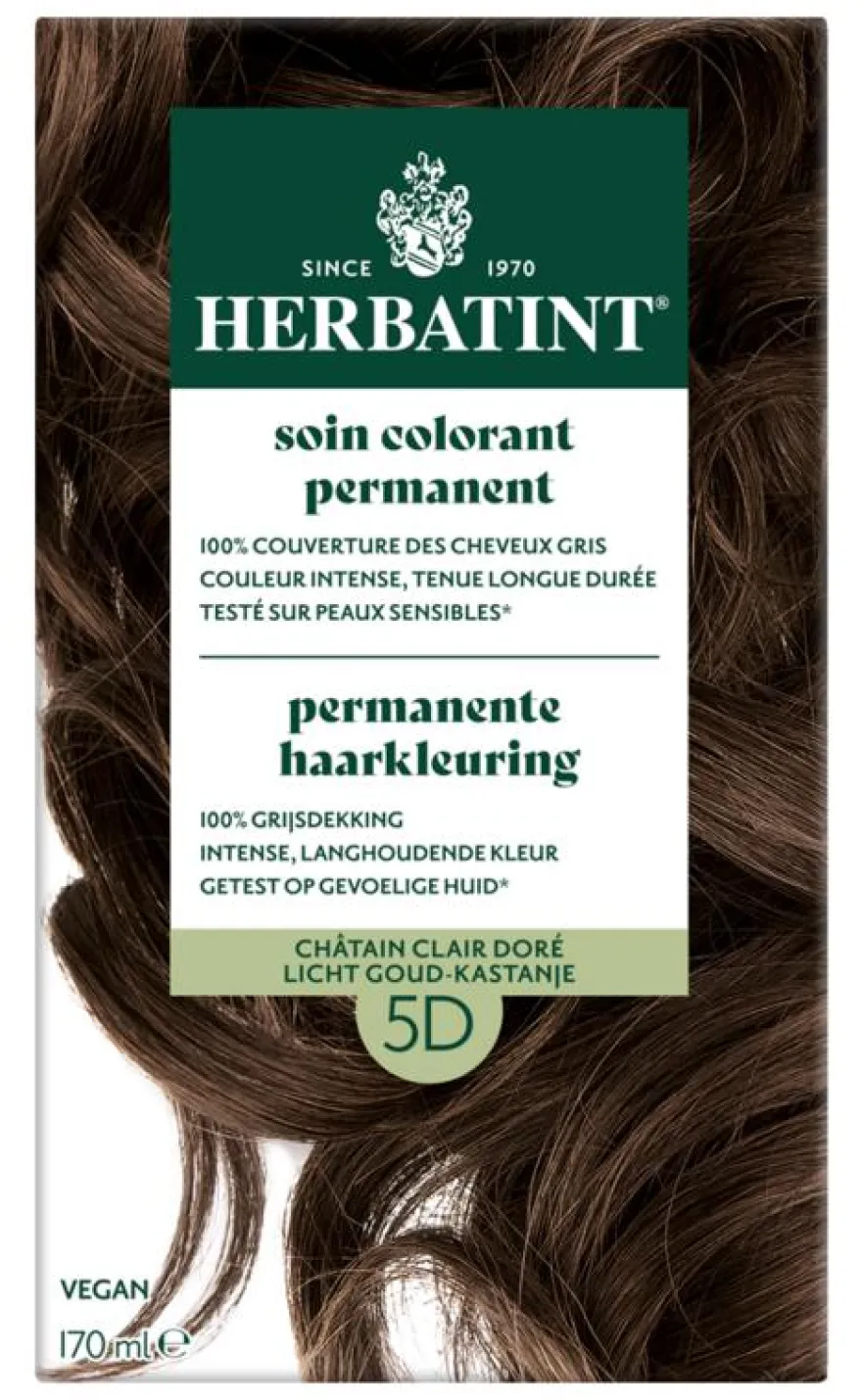 Herbatint 5D Licht Goudkastanje (170 ml)