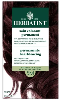 Herbatint 5M Licht Acajou Kastanje (170 ml)