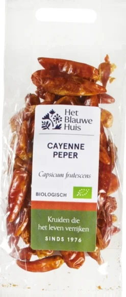Het Blauwe Huis Cayennepeper Heel (15 gr)