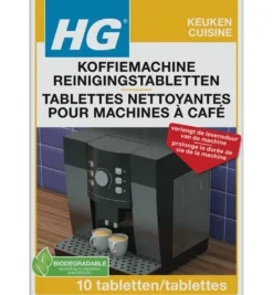 HG Koffiemachine Reinigingstablet (10 Tabletten)