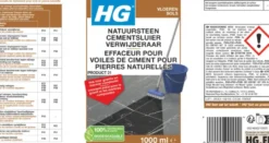 HG Natuursteen Cementsluierverwijderaar (1000 ml)