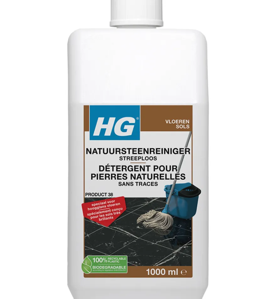 Hg Natuursteenreiniger Streeploos (1000 ml)