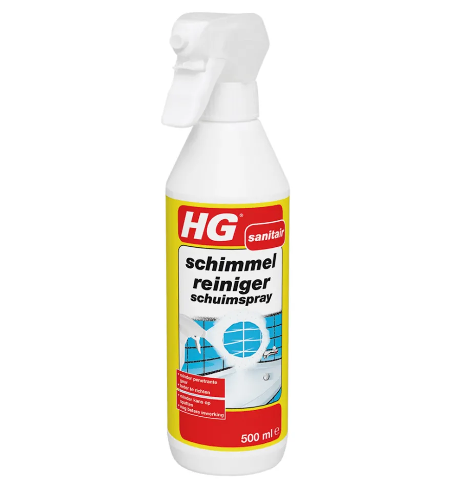 HG Schimmelreiniger Schuimspray (500 ml)