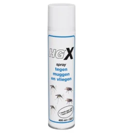 HG X Muggen/Vliegen Spray (400 ml)