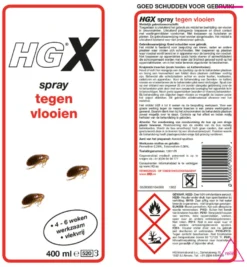 HG X Vlooien Spray (400 ml)