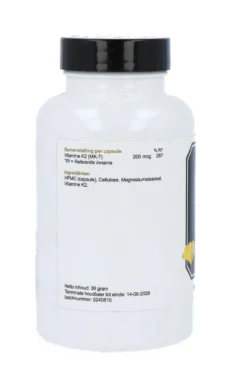 Highest Healthcare Vitamine K2 200mcg Capsules (90 capsules)