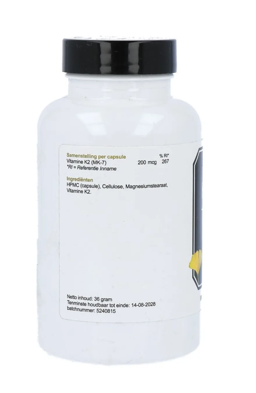 Highest Healthcare Vitamine K2 200mcg Capsules (90 capsules)