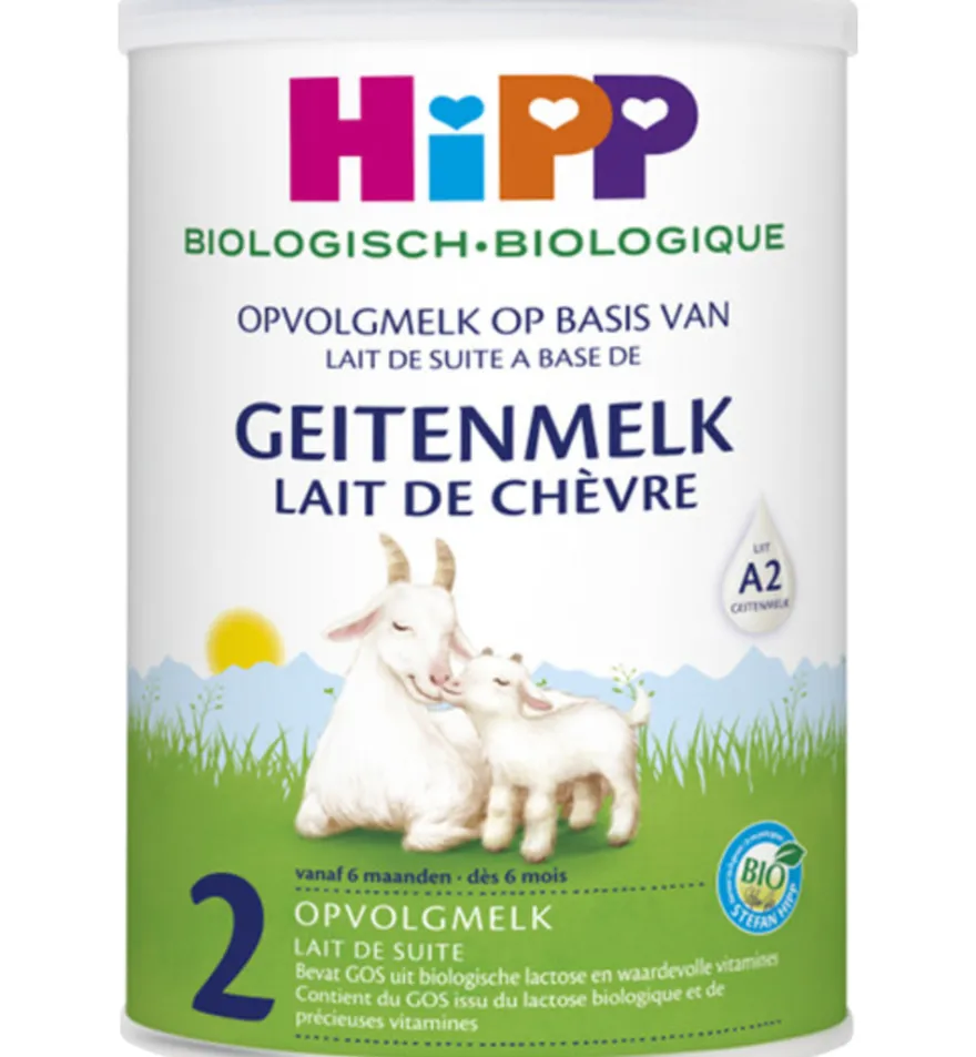 Hipp 2 Biologische Opvolgmelk op Basis van Geitenmelk (400 gr)