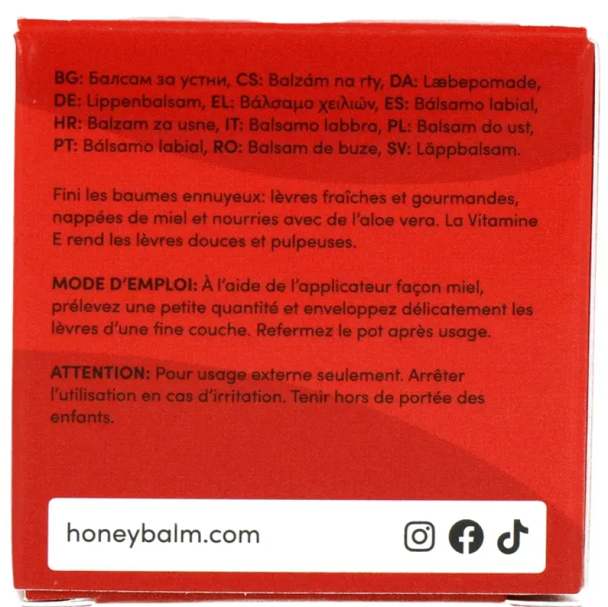 Honeybalm Watermelon Lip Balm 6,5gr (6,5 gr)