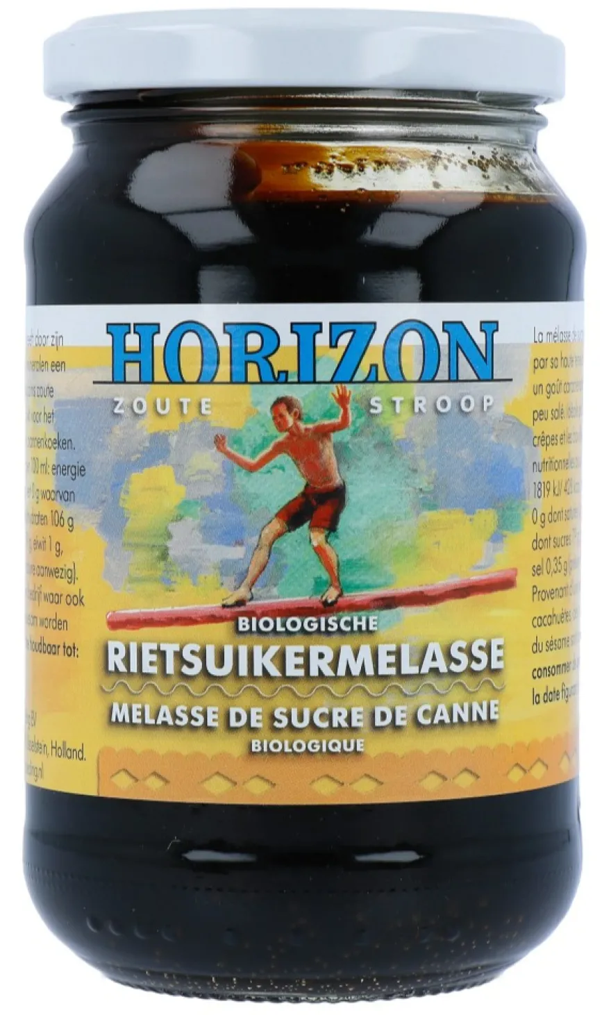 Horizon Rietsuikermelasse Eko Bio (450 gr)