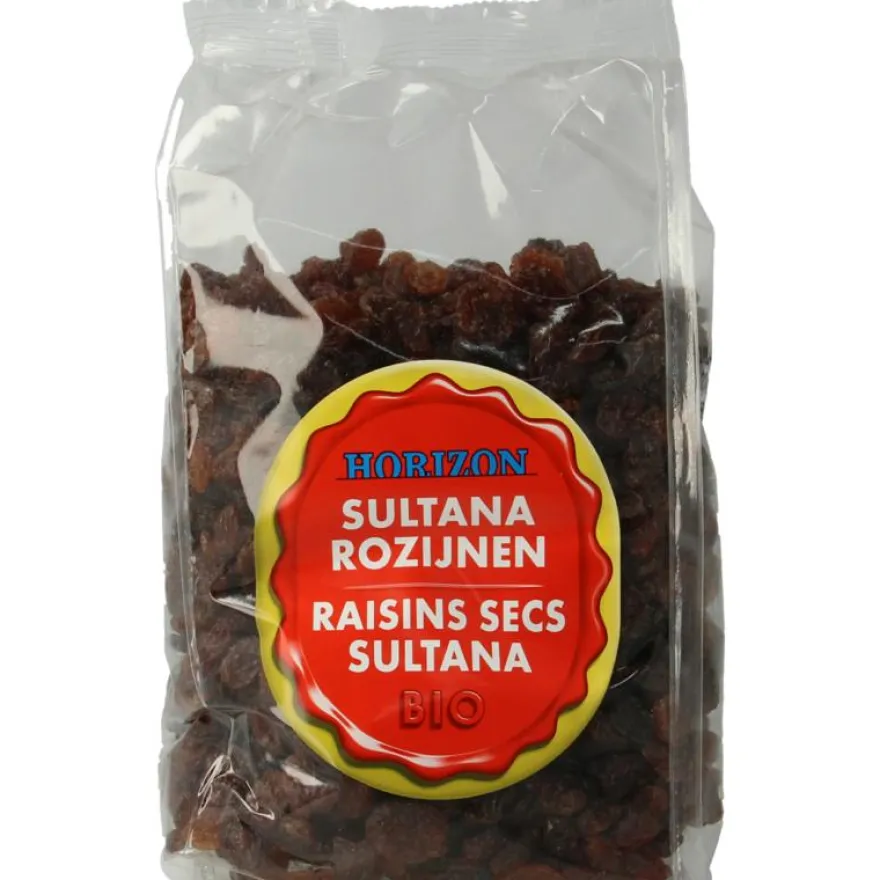 Horizon Rozijnen Sultana Bio (500 gr)