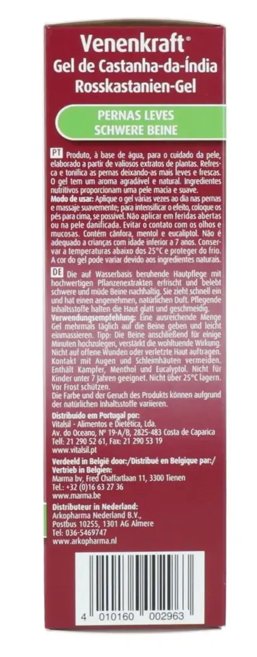 Hubner Venenkraft Gel (100 ml)
