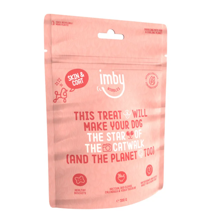 Imby Pet Food Hondensnack Biscuit Insecteneiwitten (100 gr)