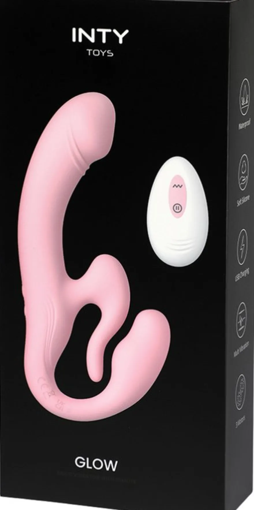 Inty Toys Glow Pink (1 stuk)