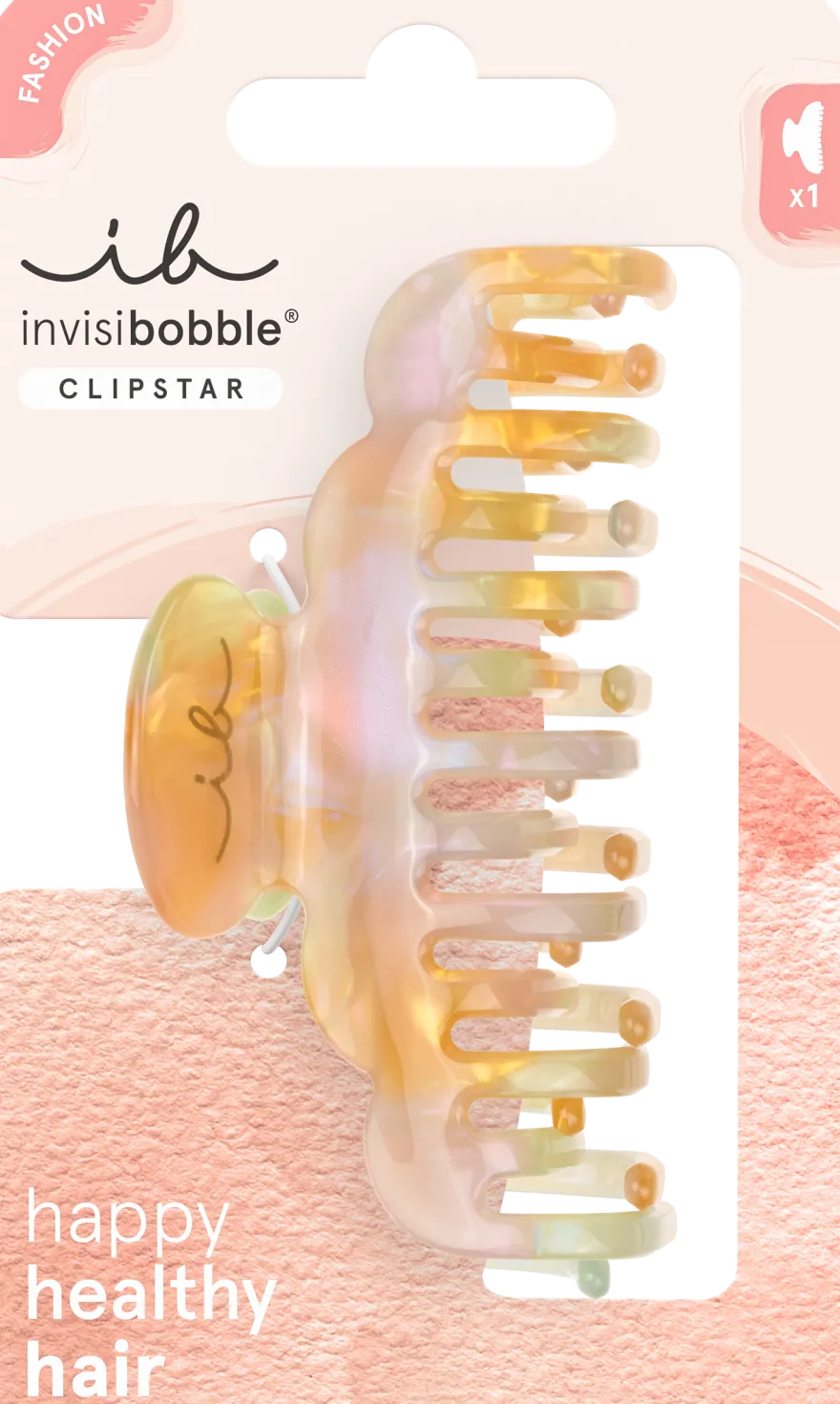 Invisibobble Clipstar M Pastel Prism (1 stuk)