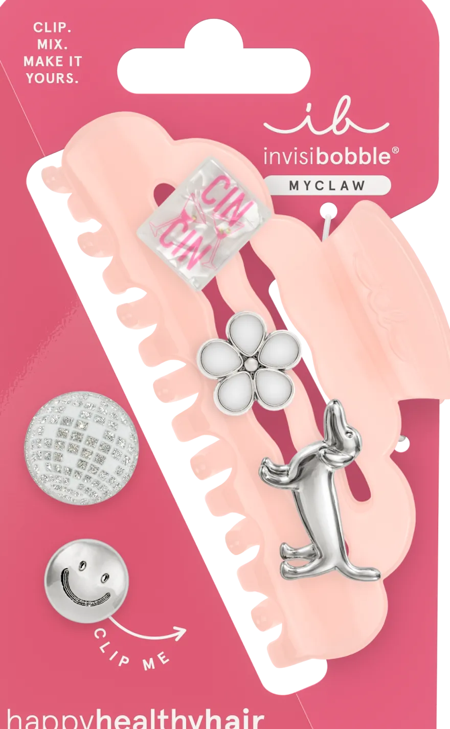 Invisibobble Myclaw L Hug Me, Baby (6 stuks)