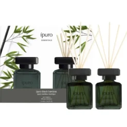 Ipuro Black Bamboo Geurdiffuser (2 x 50 ml)