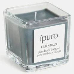 Ipuro Black Bamboo Geurkaars (125 gr)