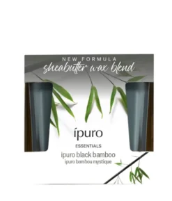 Ipuro Black Bamboo Geurkaars (125 gr)