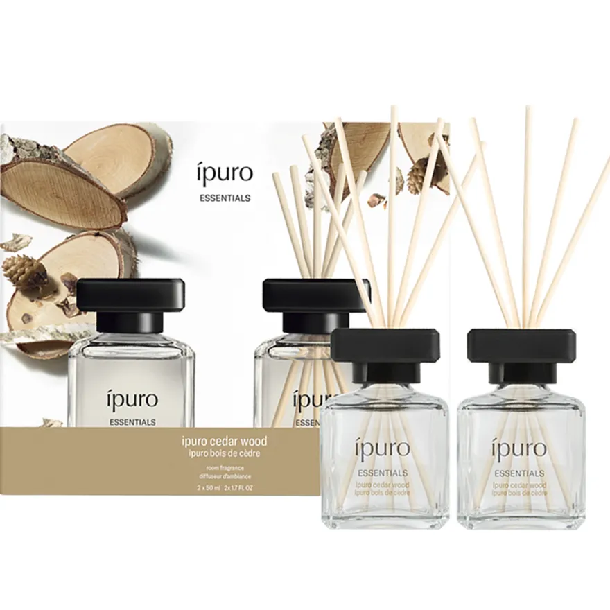 Ipuro Cedar Wood Geurdiffuser (2 x 50 ml)
