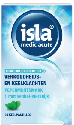 Isla Medic acute pastilles (20 stuks)