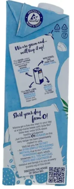 Isola Bio Kokosdrink Met Calcium Suikervrij Bio (1000 ml)