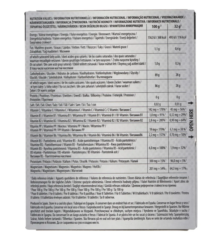 Isostar Energy Tabs Lemon (96 gr)