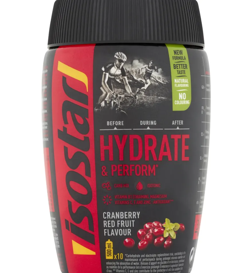 Isostar Hydrate & Perform Cranberry Red Fruit (400 gr)