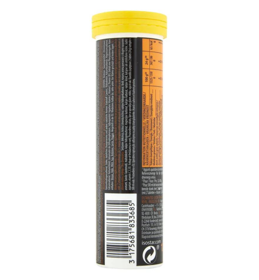 Isostar Powertabs Orange (120 gr)