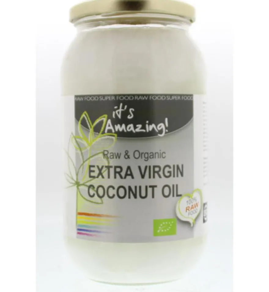 It’S Amazing Kokosolie Extra Virgin In Glas Bio (1000 ml)