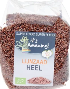 Its Amazing Lijnzaad Heel Bio (400 gr)