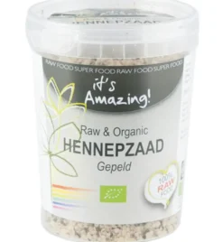 It’S Amazing Raw & Organic Hennepzaad Gepeld Bio (250 gr)