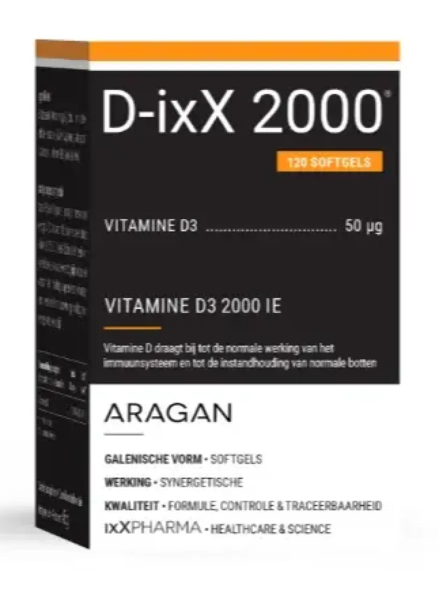 IXXPharma D-ixx 2000 Softgels (120 softgels)
