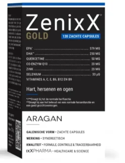 IXXPharma Zenixx Gold Softgels (120 softgels)