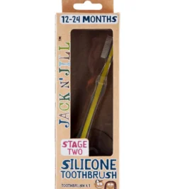 Jack n’ Jill Silicone toothbrush (1 stuk)