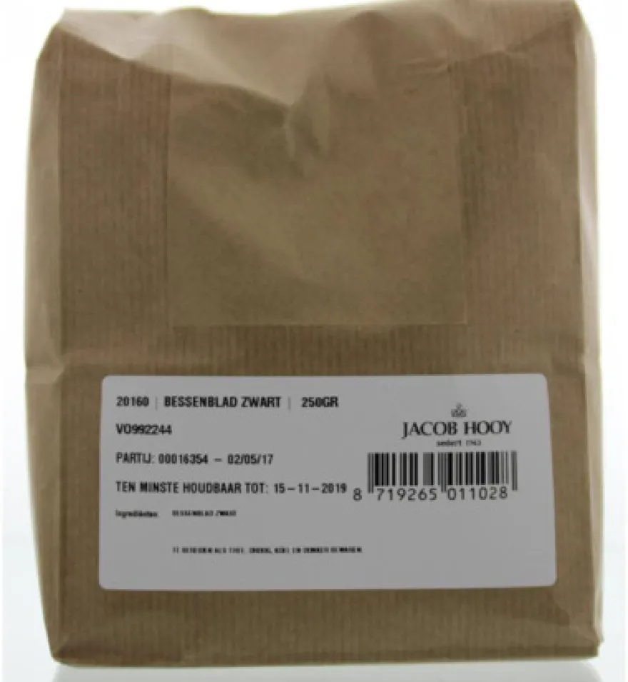 Jacob Hooy Bessenblad Zwart (250 gr)