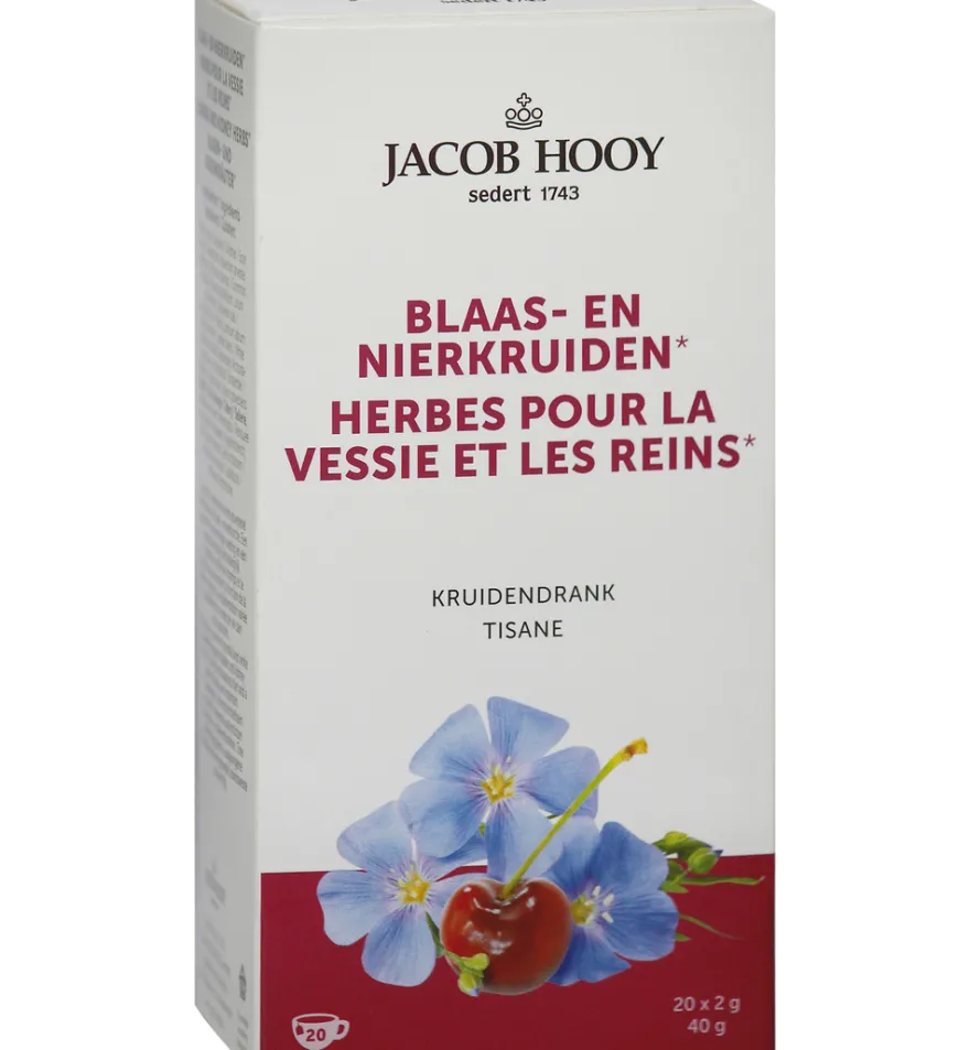Jacob Hooy Blaas en nierkruiden kruidendrank (20 stuks)