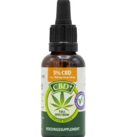 Jacob Hooy CBD Plus Olie 5% (30 ml)