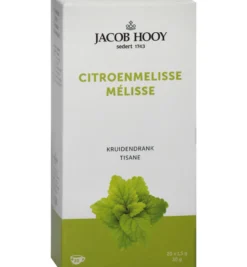 Jacob Hooy Citroenmelisse Theezakjes Gold (20 stuks)