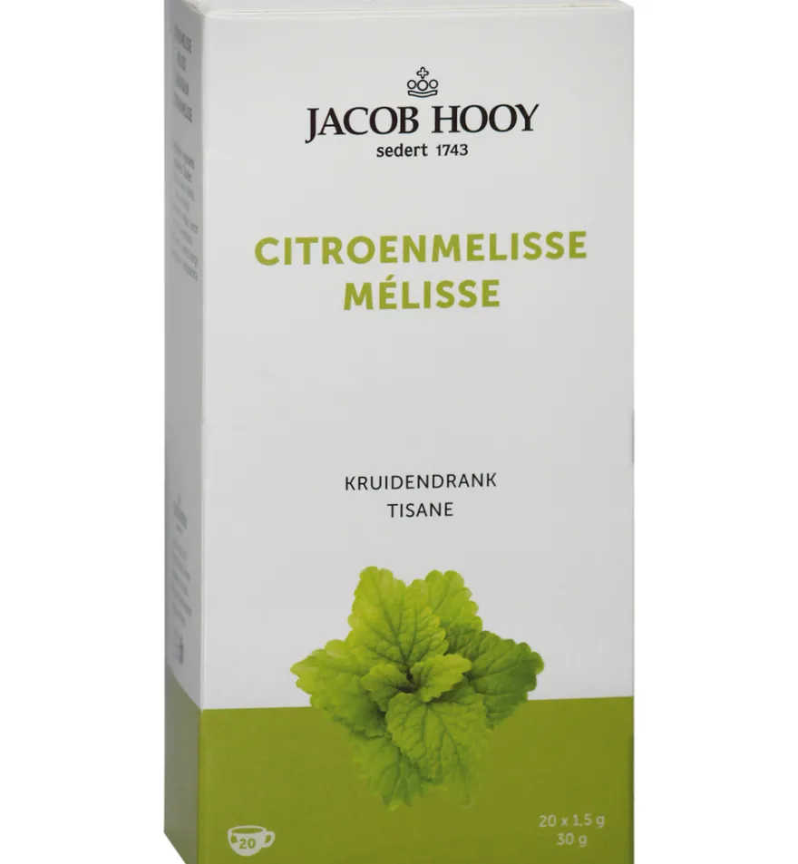 Jacob Hooy Citroenmelisse Theezakjes Gold (20 stuks)