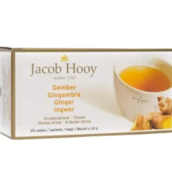 Jacob Hooy Gember Theezakjes Gold (20 stuks)