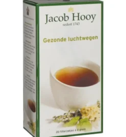 Jacob Hooy Gezonde Luchtwegen Thee (20 stuks)